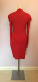 DIVA CATWALK RED LONG SLEEVE DRESS SIZE M - Whispers Dress Agency - Womens Dresses - 3