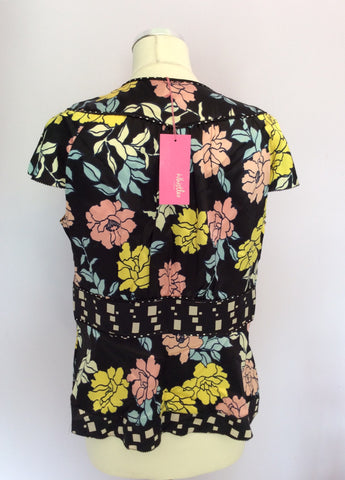 Brand New Whistles Floral Print Silk Top Size 16 - Whispers Dress Agency - Womens Tops - 3