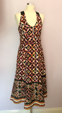 Laura Ashley Floral Print Silk Dress Size 10 - Whispers Dress Agency - Womens Dresses - 1