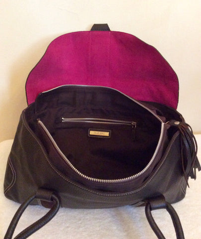 Brand New Billy Bag London Dark Brown Leather Shoulder Bag - Whispers Dress Agency - Shoulder Bags - 5