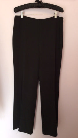 Marks & Spencer Black Trouser Suit Size 14/16 - Whispers Dress Agency - Sold - 5