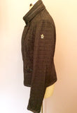 Moncler Black Smocked 'Glacier' Jacket Size 4/XL - Whispers Dress Agency - Sold - 7
