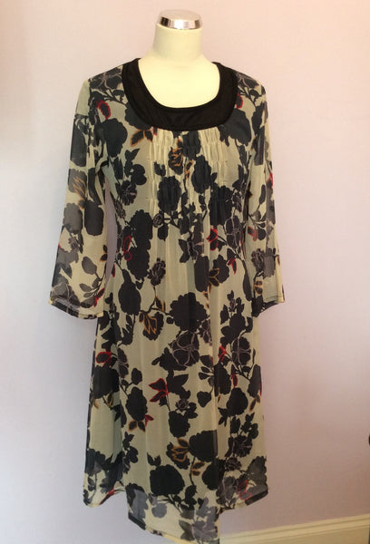 Brand New Coast Floral Print Silk Dress Size 16 - Whispers Dress Agency - Sold - 1