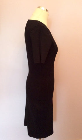 Coast Black Stretch Pencil Dress Size 12 - Whispers Dress Agency - Sold - 2
