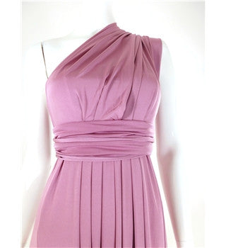 Brand new Marks & Spencer Dusky pink multi way long dress size 8 - Whispers Dress Agency - Womens Dresses - 5