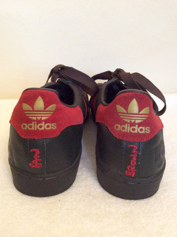 New Rare 35th Anniversary Limited Edition Ian Brown Adidas Trainers Size 8.5/42.5 - Whispers Dress Agency - Sold - 5