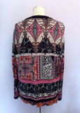 Gerry Weber Multi Print Top & Zip Cardigan Size 16 - Whispers Dress Agency - Sold - 2