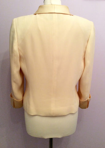 Presen De Luxe Lemon Long Skirt, Top & Jacket Size 12/14 - Whispers Dress Agency - Womens Suits & Tailoring - 3