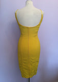 Dolce & Gabbana Yellow Lace Trim Corset Dress Size 6/8 - Whispers Dress Agency - Sold - 3