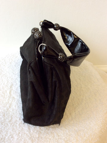 GIORGIO ARMANI BLACK EVENING BAG - Whispers Dress Agency - Evening Bags - 4