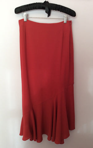 Kaliko Terracotta Jacket & Long Skirt Suit Size 10 - Whispers Dress Agency - Womens Suits & Tailoring - 6