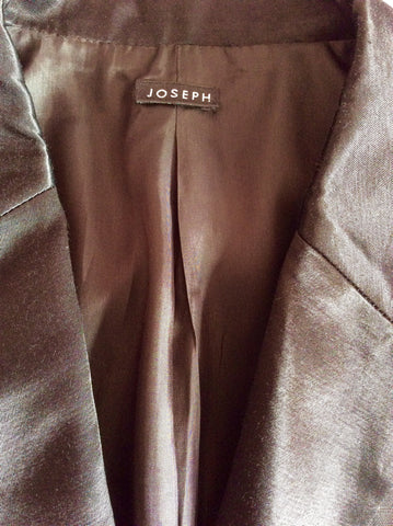 Joseph Black Linen & Cotton Evening Jacket Size L - Whispers Dress Agency - Womens Coats & Jackets - 3