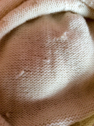 Vintage Jaeger Cream Wool Long Hooded Jumper Size M - Whispers Dress Agency - Sold - 4