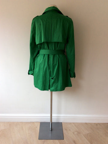 HOBBS EMERALD GREEN MAC/COAT SIZE 16 - Whispers Dress Agency - Sold - 5