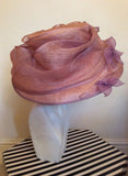 Occasions By Failsworth Millinery Dusky Pink & Lilac Flower Trim Formal Hat - Whispers Dress Agency - Womens Formal Hats & Fascinators - 2