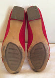 Peter Kaiser Red Suede Court Shoes Size 6/39 - Whispers Dress Agency - Sold - 4