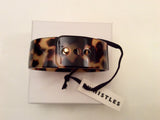 Brand New In Box Whistles Brown Tortoise Shell Bangle - Whispers Dress Agency - Sold - 2