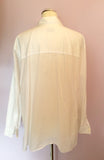 Elizabeth By Liz Claibourne White Cotton Shirt Size XL - Whispers Dress Agency - Womens Shirts & Blouses - 2