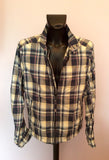 Abercrombie & Fitch Blue Check Hamilton Jacket Size XL - Whispers Dress Agency - Mens Coats & Jackets - 2