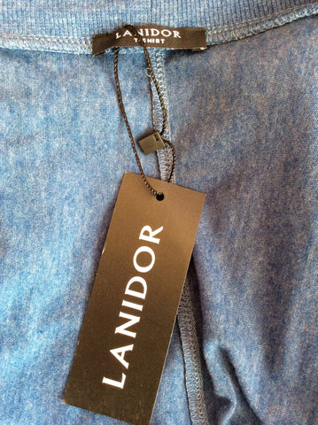 Brand New Lanidor Blue Stretch Jersey Cardigan Size L - Whispers Dress Agency - Womens Tops - 3