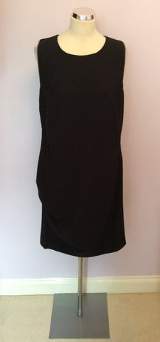 Brand New Pied A Terre Black Zip Side Dress Size 16 - Whispers Dress Agency - Womens Dresses - 1