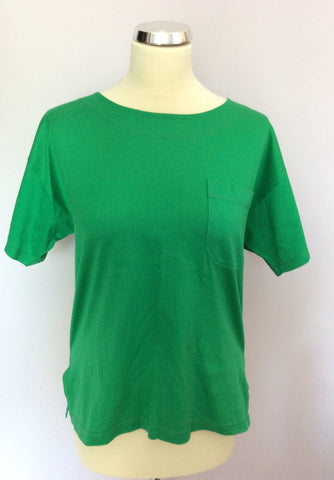 Vintage Jaeger Green Short Sleeve T Shirt Size S - Whispers Dress Agency - Womens Vintage - 1