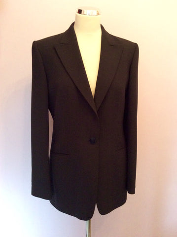 Per Una Black Suit Jacket Size 14 - Whispers Dress Agency - Sold - 1