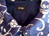 Hobbs Purple & Ivory Linen Print Jacket Size 14 - Whispers Dress Agency - Sold - 4