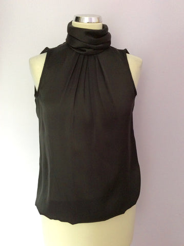 Brand New Zara Black Sleeveless Top Size S - Whispers Dress Agency - Sold - 1