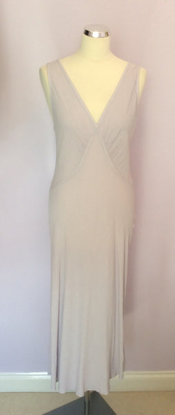 Ghost Pale Lilac Sleeveless V Neck Dress Size M - Whispers Dress Agency - Sold - 1