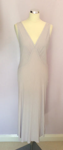 Ghost Pale Lilac Sleeveless V Neck Dress Size M - Whispers Dress Agency - Sold - 1