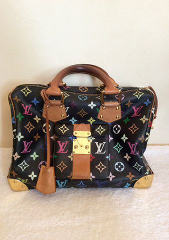 Louis Vuitton Black Multi Colour Speedy 30 Bag - Whispers Dress Agency - Sold - 1