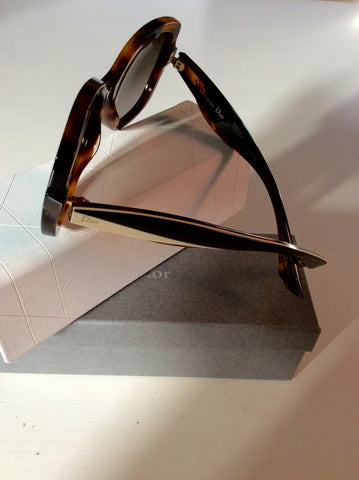 Christian Dior Envol2 Brown Tortoise Shell Sunglasses - Whispers Dress Agency - Sold - 2