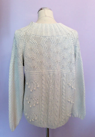 French Connection Ivory Cotton Jumper Size M - Whispers Dress Agency - Womens Knitwear - 2