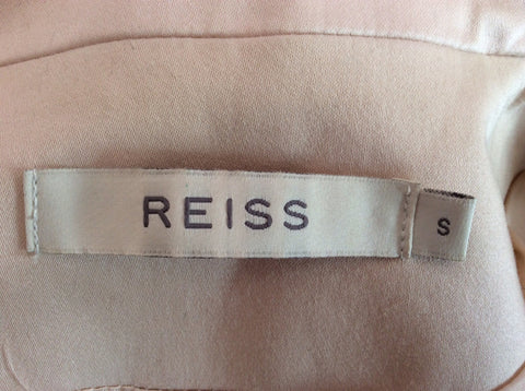 Reiss Nude Cotton Pleated Trim Jacket Size S - Whispers Dress Agency - Womens Coats & Jackets - 4