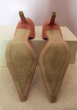 Hogl Rose Pink Leather Heels Size 5/38 - Whispers Dress Agency - Womens Heels - 4