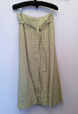 Betty Jackson Beige Linen Skirt Suit Size 10/12 - Whispers Dress Agency - Sold - 4
