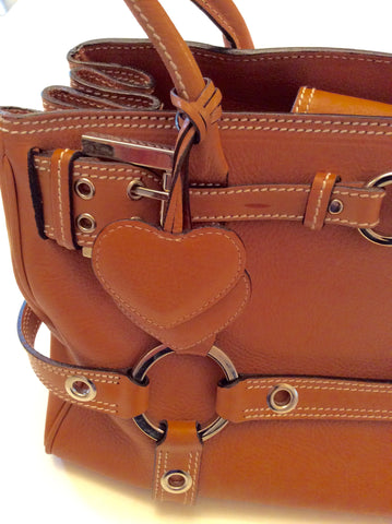 Luella Tan Leather Gisele Tote Bag - Whispers Dress Agency - Handbags - 3