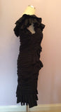 Brand New Forever Unique Black Cocktail Dress Size 10 - Whispers Dress Agency - Womens Dresses - 4