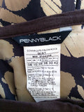 Penny Black Multi Coloured Print Silk Wrap Skirt Size 10 - Whispers Dress Agency - Womens Skirts - 3