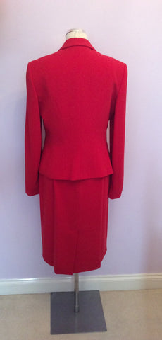 BRAND NEW MAX MARA RED DRESS & JACKET SUIT SIZE 14 - Whispers Dress Agency - Sold - 4