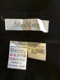 MAX MARA BLACK WOOL FORMAL TROUSERS SIZE 14 - Whispers Dress Agency - Sold - 2