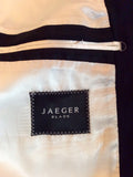 BRAND NEW EX SAMPLE JAEGER BLACK STRIPE WOOL SUIT JACKET SIZE 38L - Whispers Dress Agency - Mens Suits & Tailoring - 4