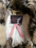 LIPSY CREAM & BLACK FAUX FUR JACKET SIZE 8 - Whispers Dress Agency - Womens Coats & Jackets - 4