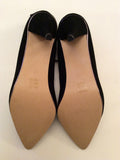Brand New Carvela / Kurt Geiger Black Suede Ankle Strap Heels Size 7/40 - Whispers Dress Agency - Sold - 5
