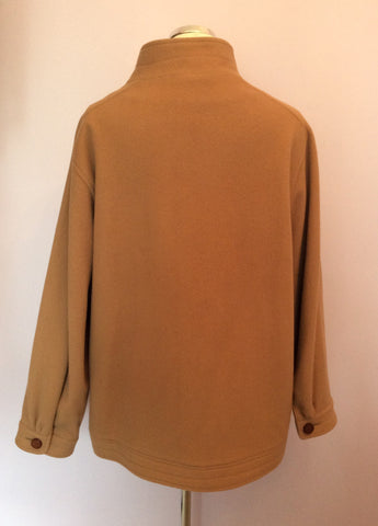 Daks Camel 100% Wool Jacket Size 42" UK 18 - Whispers Dress Agency - Womens Coats & Jackets - 3