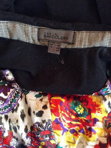 Bandolera Black Cotton & Grey Check Trims Jacket Size 16 - Whispers Dress Agency - Sold - 3