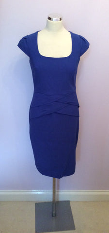 Roman Originals Azure Blue Bodycon Dress Size 10 - Whispers Dress Agency - Womens Dresses - 1
