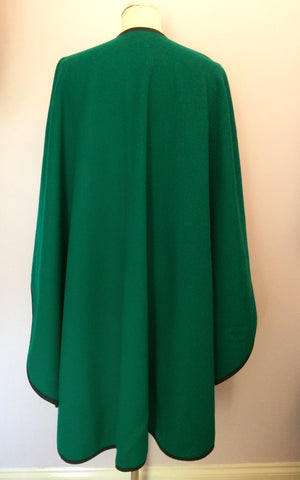 Vintage Miss Smith Emerald Green 100% Wool Wrap One Size - Whispers Dress Agency - Sold - 2