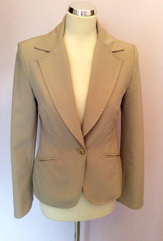 MNG Beige Jacket & Trouser Suit Size 10/12 - Whispers Dress Agency - Womens Suits & Tailoring - 2